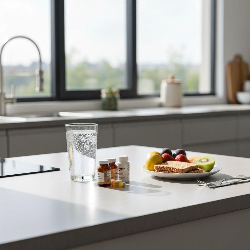 Morning wellness routine